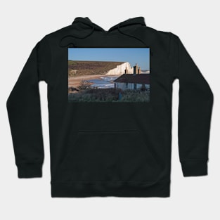 Coast Guard Cottages, The Seven Sisters, East Sussex Hoodie